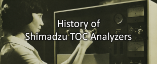 History of Shimadzu TOC Analyzers